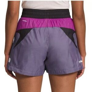 The North Face-TNF X Shorts-Retro- Lunar Slate Purple Cactus Flower- Large - EUC